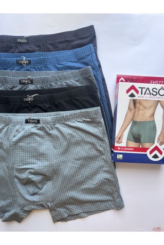 Чоловічі труси боксери з бамбука з бавовною Taso 5777